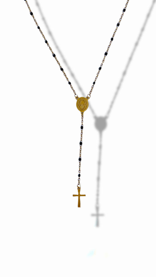 Collar Cross Negro